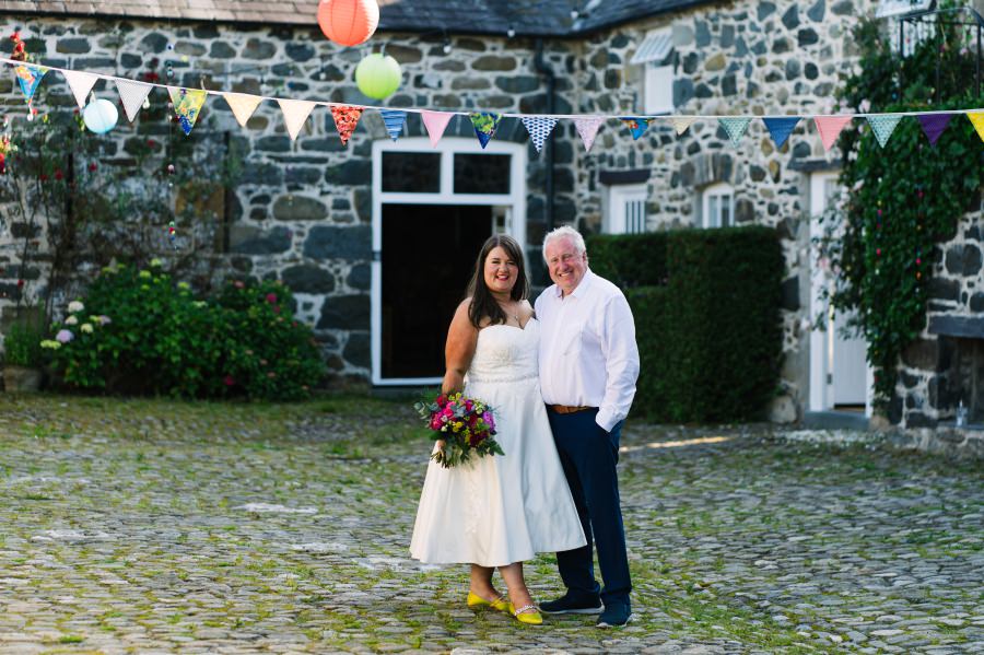 Tal y bont uchaf farm wedding