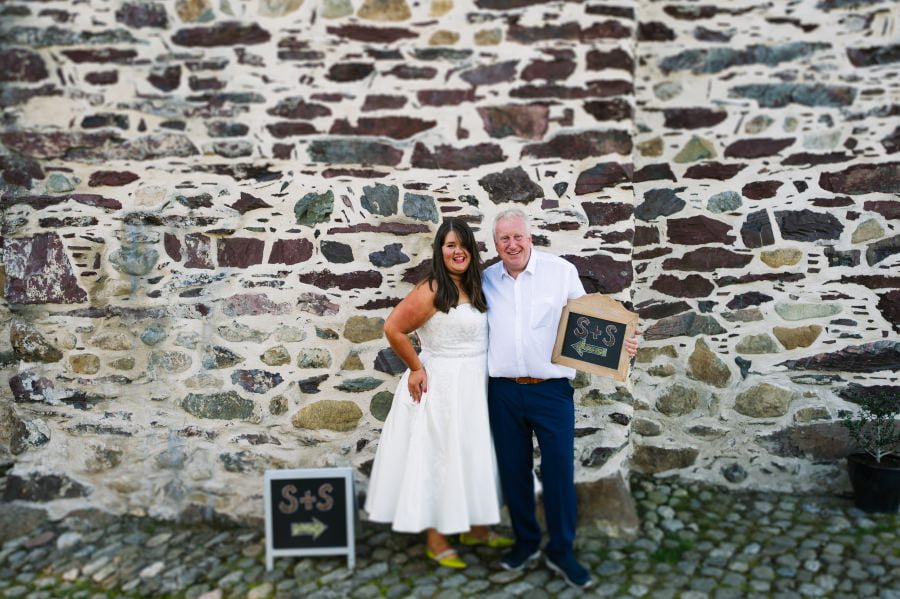 Tal y bont uchaf farm wedding