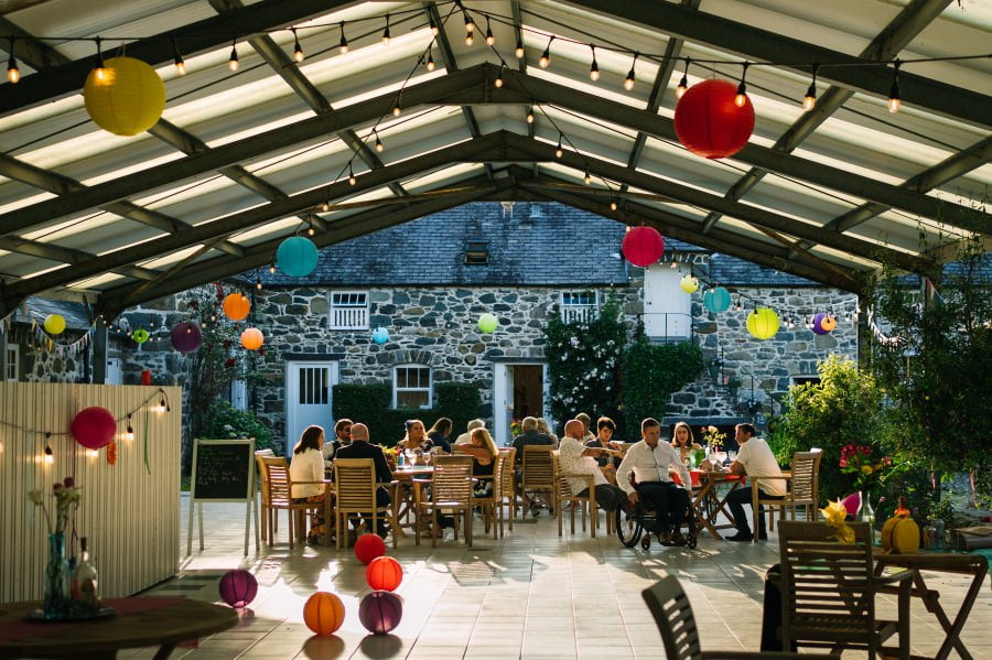 Tal y bont uchaf farm wedding