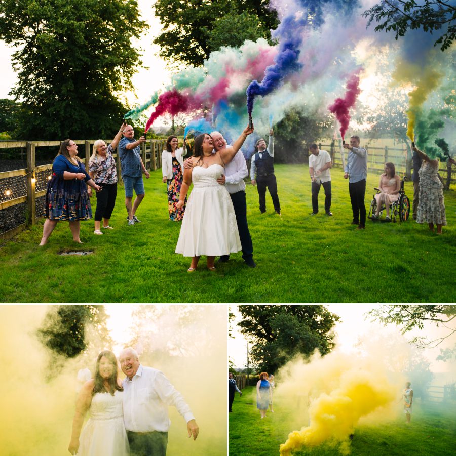 Tal y bont uchaf farm wedding