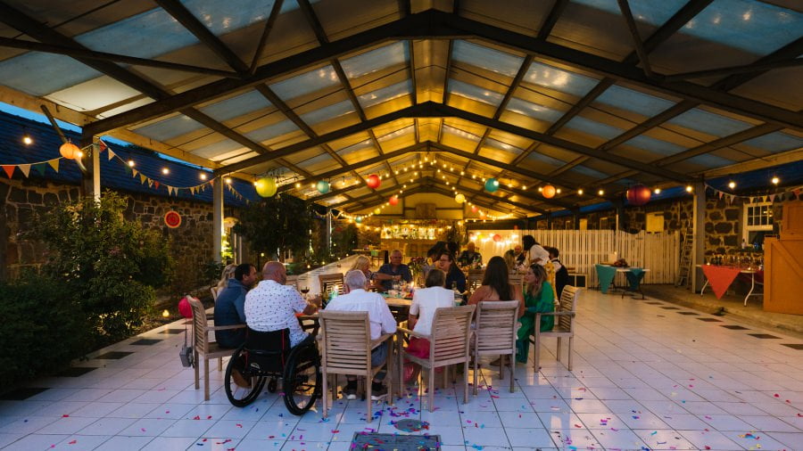 Tal y bont uchaf farm wedding