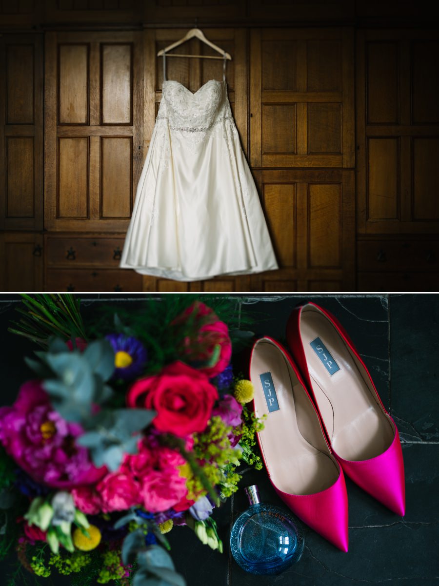 Fun wedding at Chateau Rhianfa