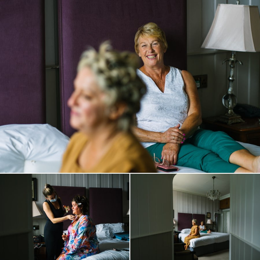 Fun wedding at Chateau Rhianfa