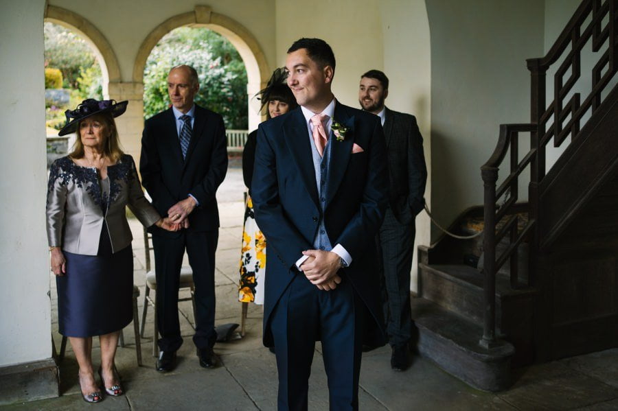 spring wedding at Bodnant Garden