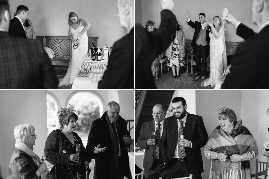 spring wedding at Bodnant Garden