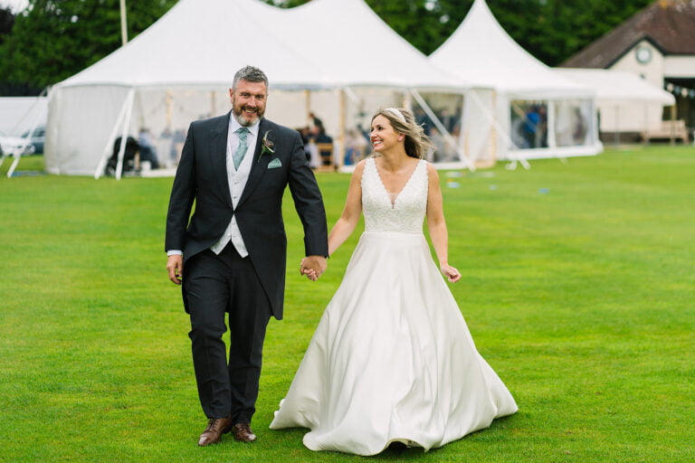 A wedding at Rydal school in Colwyn Bay